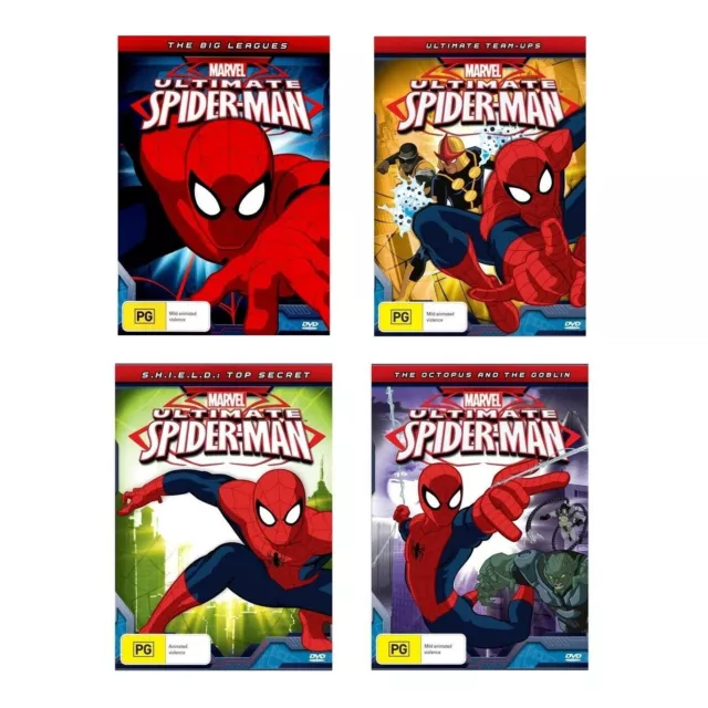 ULTIMATE SPIDERMAN Complete Season 1 Collection (DVD Region 4) Vol 1