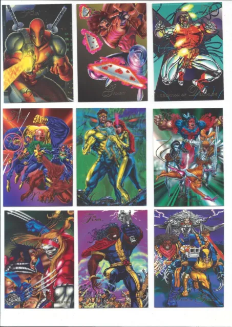 1994 Flair Marvel Annual Universe Trading Card Comics Singles U Pick Power Blast 4