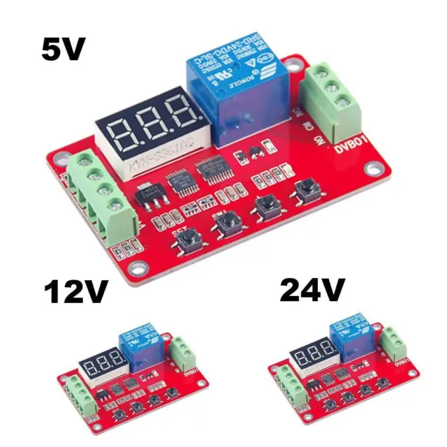 24V 12V 5V Voltage Comparator Measuring Charge Discharge Module Autosave