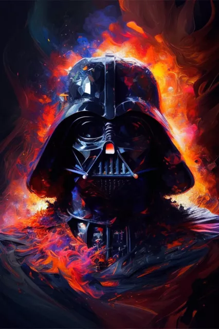 A3 Size - Darth Vader Star Wars Poster Print Wall Art Home Decor