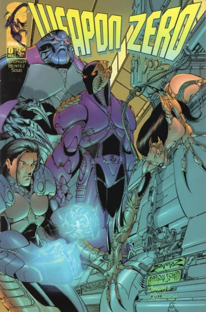Image Comics Weapon Zero lot of 6, #0-2, plus T1, T2, T3, VF/NM condition!
