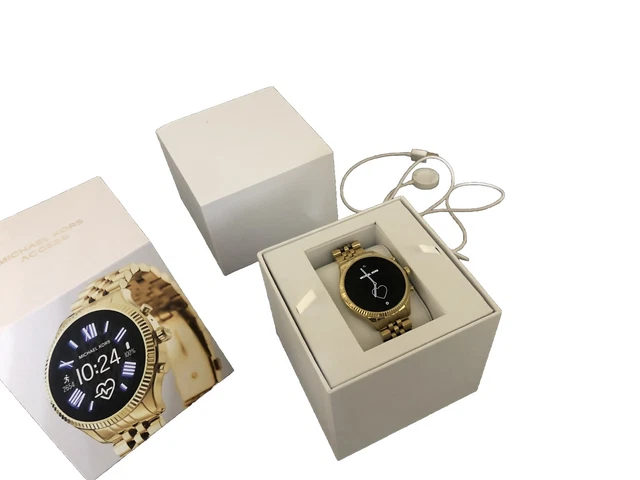Smartwatch michael kors access shop bradshaw yellow gold smart mkt5001