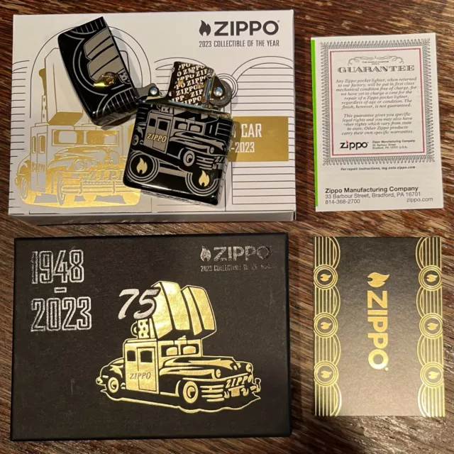 Zippo 48691, 2023 Collectible of the Year-Zippo Car-75 Years, Limited to 10000