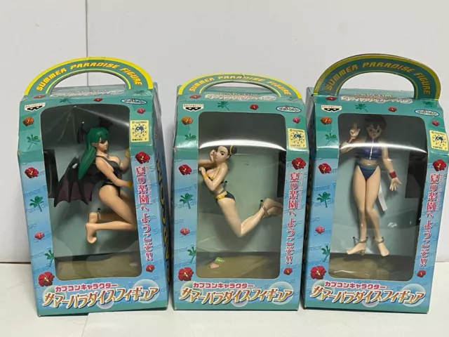 Morrigan Chun Li Street Fighter Capcom Character Summer Paradise Figures (MUSTY)