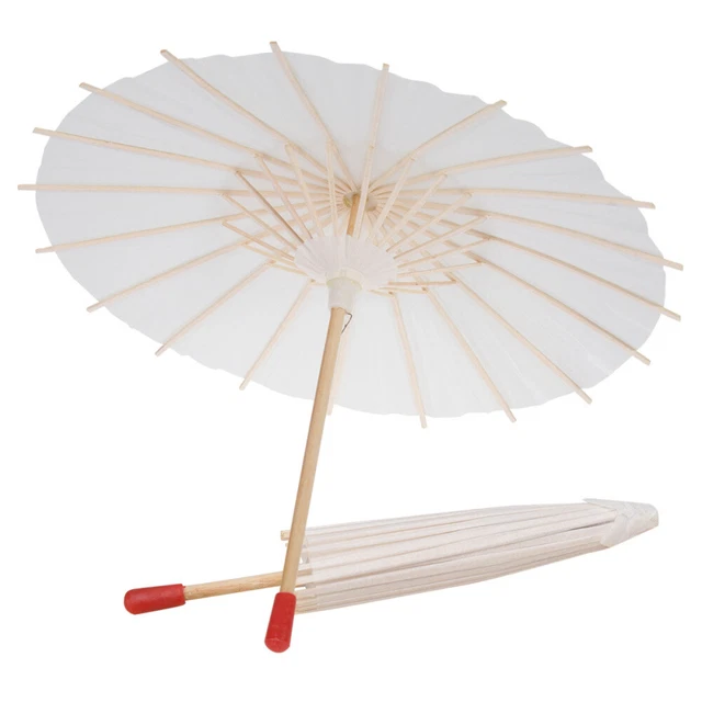 2 pz ombrello carta da sposa in legno bambino giapponese decorazione danza classica
