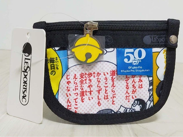 LeSportsac Key Case Coin Case Doraemon 50th Anniversary