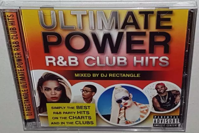 DJ RECTANGLE ULTIMATE POWER R&B CLUB HITS VOLUMES 1 2 3 & 4 BRAND NEW SEALED CDs 2