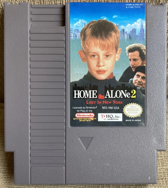 HOME ALONE 2 Lost in New York Nintendo Entertainment System 1992 NES-HM ...