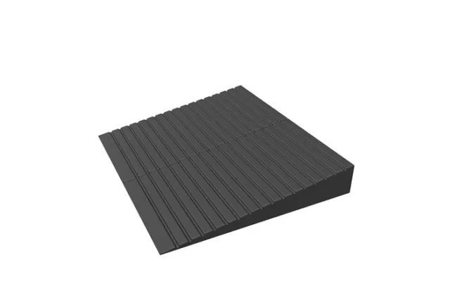 Rubber Threshold Ramps from 4.5” to 7” High