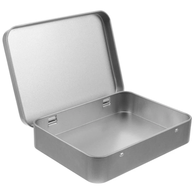 Lot De 3 Boîtes De Rangement Métal Articulées Avec Couvercle - Couleur Rose Or, Portable