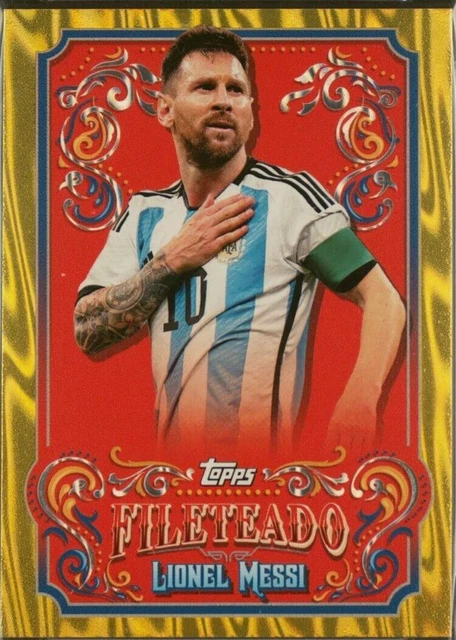 2023 TOPPS ARGENTINA Fileteado #20 Messi PSA10 $121.69