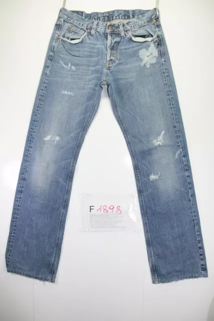 Levis Boyfriend (Cod. F1893) Tg46 W32 L34 jeans usato Vita Alta vintage Original