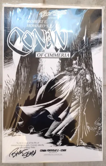 Portfolio CONAN of CIMMERIA 7 Prints signés par Bart Sears