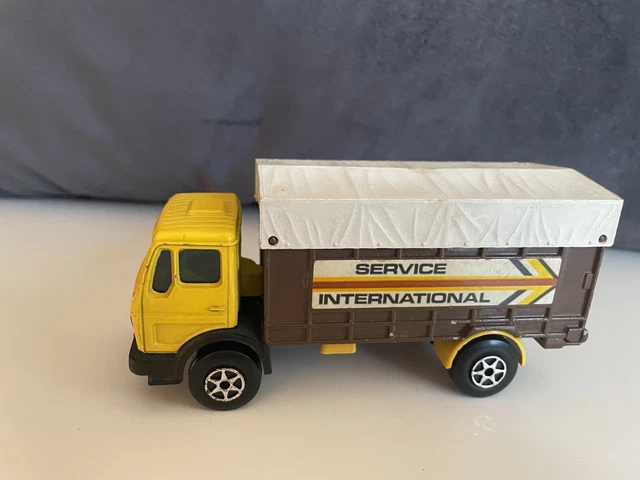 MAJORETTE RARE 3064 series 3000 flags of the world mercedes benz bus vintage EUR 91,31 - FR