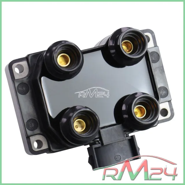 Bobina Di Accensione Per Ford Fiesta 4 Iv 1.25-1.4 + 16V Puma 1.4 1.7 16V 2