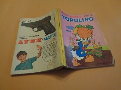 Topolino N° 664 Originale Mondadori Disney Molto Buono 1968 Bollini