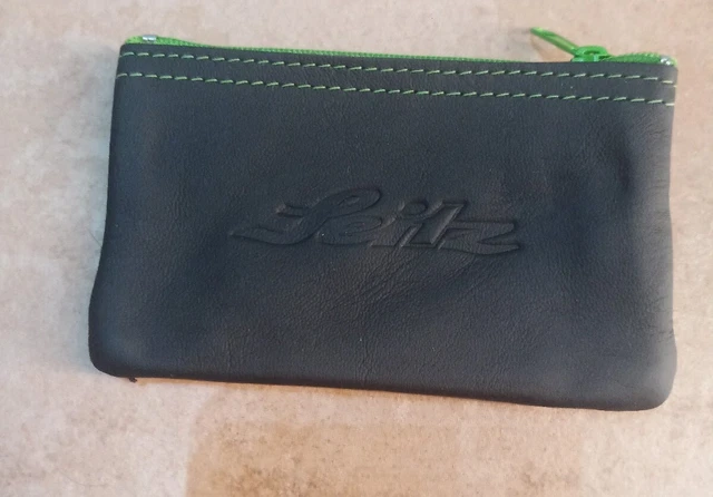 Schlüsseltasche vom  Autohaus Seitz /echt Leder /  NEU / schwarz