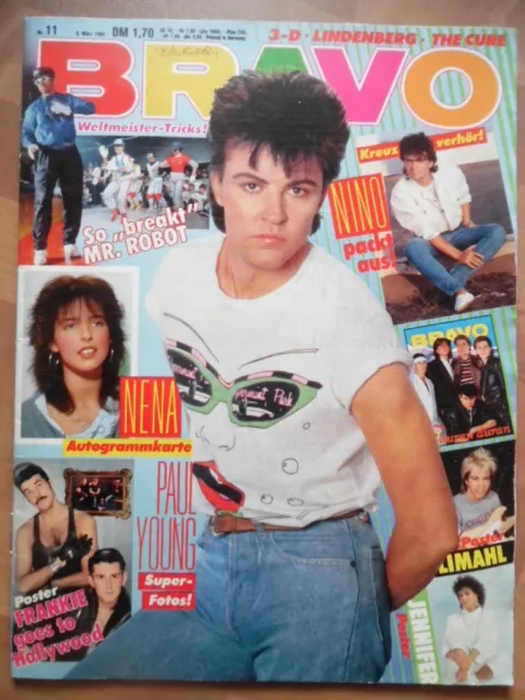 BRAVO 11 - 1984 Paul Young Duran Limahl FRANKIE Saxon Nino Queen Beals UDO Colt
