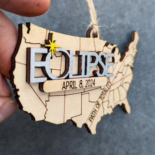 SOLAR ECLIPSE DECORATIONS, Total Solar Eclipse Souvenirs 2024 Total