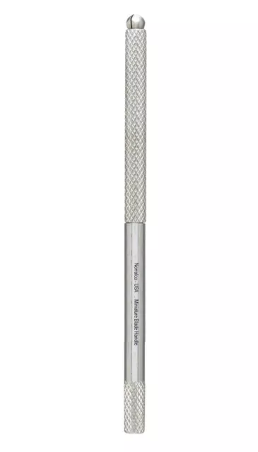 Miniature Blade Handle, 3.75", with Self-Locking Chuck, Round Knurled, 3K Type