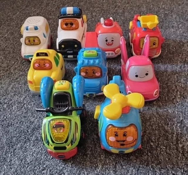 VTech Tut Tut Baby Flitzer - Fahrzeuge Sammlung 9 Stück