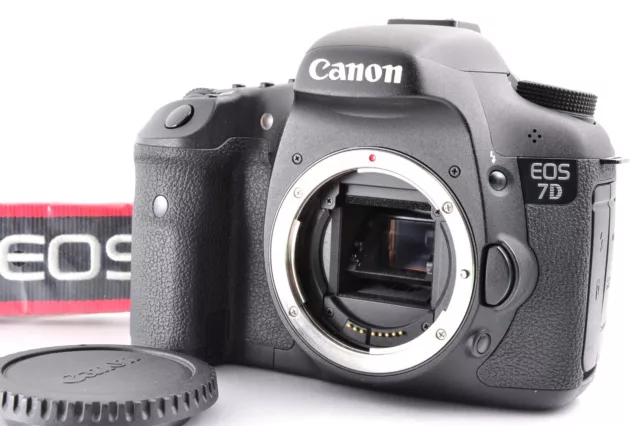 Near Mint++++ Canon EOS 7D 18.0MP Digital SLR Camera Body 17185 Shots From Japan