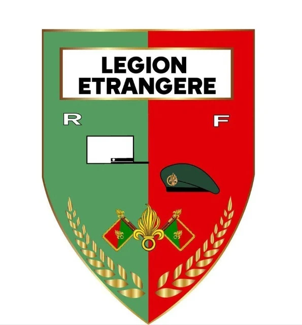 STICKERS AUTOCOLLANT LEGION ETRANGERE, patch, écusson parebrise voiture EUR 6,90 PicClick FR