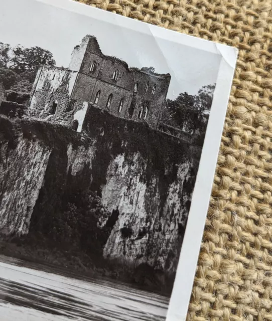 RP Chepstow Castle, Monmouthshire, Wales, E.G Ballard Real Photo Postcard 2