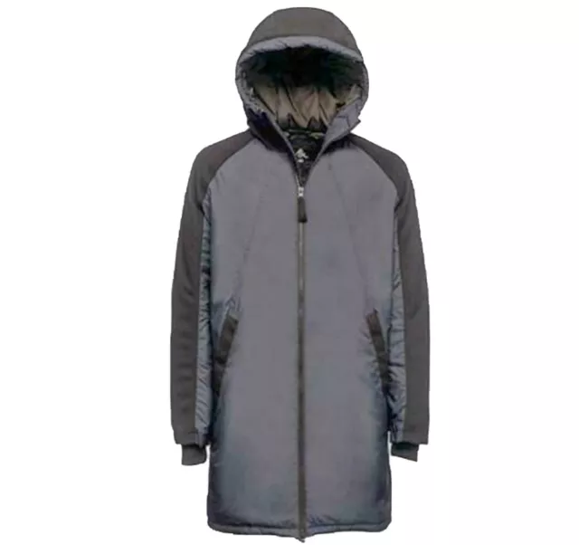 giubbotto lungo uomo con cappuccio parka Ocean pacific imbottito invernale tg. L