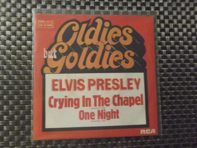 Elvis Presley ‎– Crying In The Chapel / One Night - Oldies but Goldies - Singles