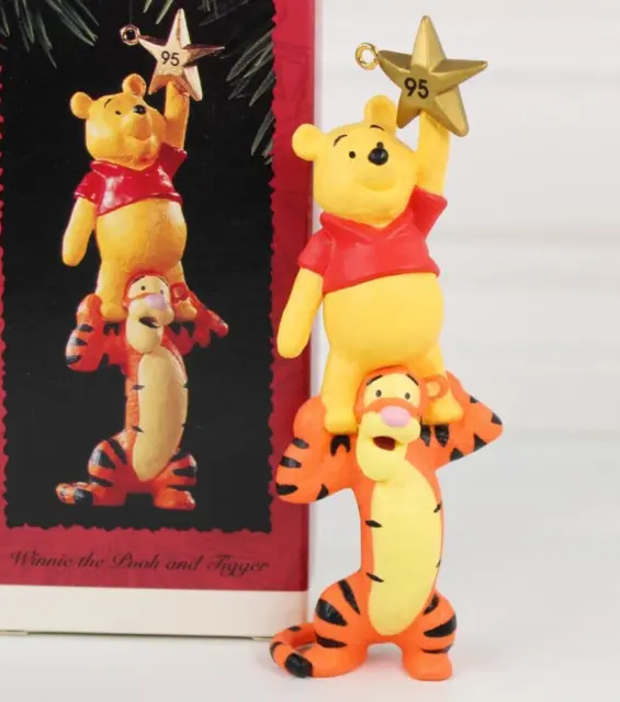 Hallmark Disney Winnie The Pooh And Tigger Keepsake Christmas Ornament 1995