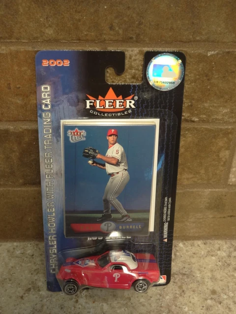 Philadelphia Phillies Chrysler Howler Fleer Ultra Pat Burrell ( New 2002 ISSUE)