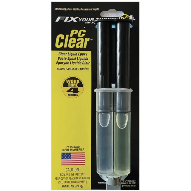 PC-klar flüssiges Epoxid, 1 Unze Spritze, hochfest klar/transparent Klebstoff