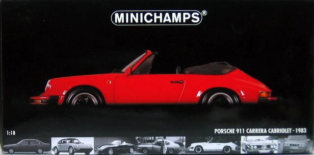 Porsche 911 SC Cabriolet orange (Minichamps) 1:43