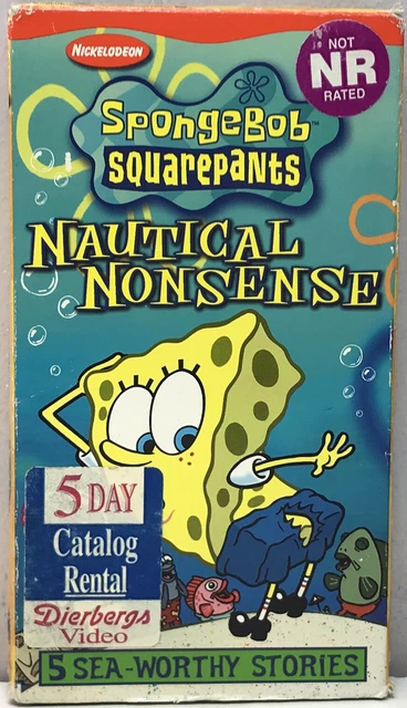 PANTALON CARRÉ NICKELODEON Bob l'éponge absurdité nautique bande vidéo ...