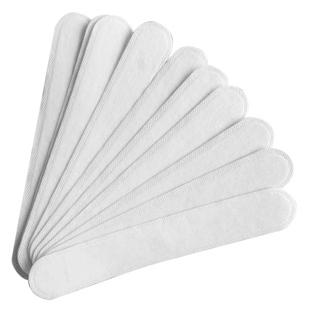 40 Pcs Hat Pad Sweat Non-woven Fabric Miss Cap Liner Sweatband Pads Baseball
