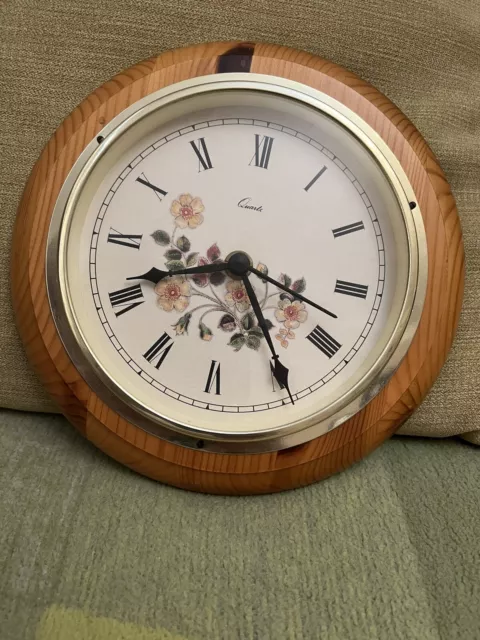 Marks And Spencer Autumn Leaves Design Clock  From 1989