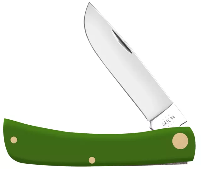 Case xx Knives Sodbuster Jr Green Synthetic 53395 Stainless Pocket Knife
