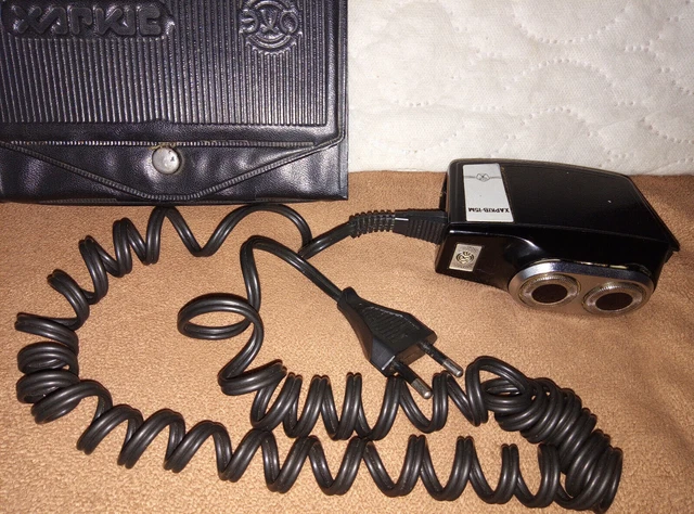 VINTAGE. Electric shaver USSR HARKIV 15M WORKING