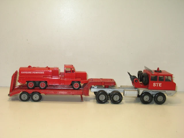SOLIDO, camion berliet T12 porte char complet armée france militaire F