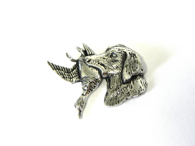 Labrador Con Pato Pin de Solapa Sombrero Adorno Button Tablón Notas Jagdhund 2