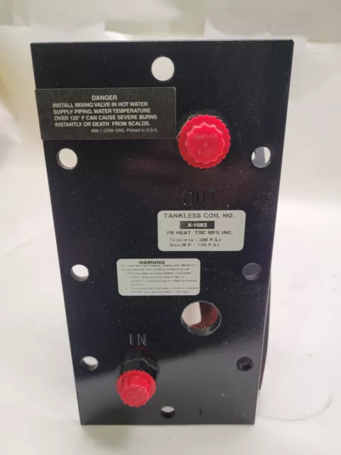 Peerless Boiler 90546 Repair Part  Coil Tankless Heater Ctn (X-1082)
