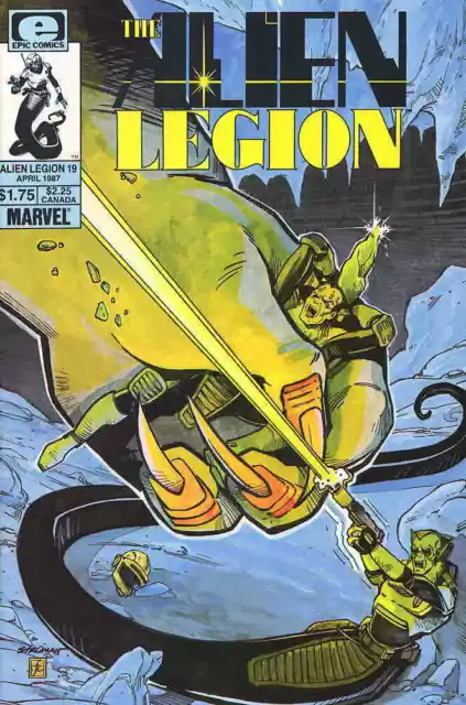 Alien Legion, The #19 Marvel Epic Comics April Apr 1987 (VF)
