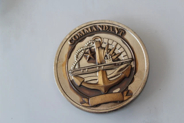 Charles De Gaulle Commandant Challenge Coin