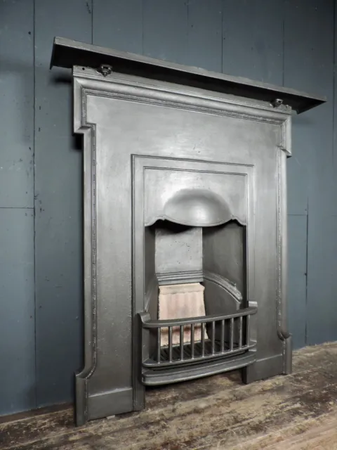 Edwardian Early 20th Century Cast Iron Combination Fireplace (NCL 563)