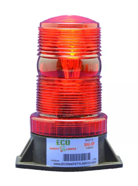 B1L120 110V 120V Red Led Non-Flashing Steady-On Warning Light Small Beacon