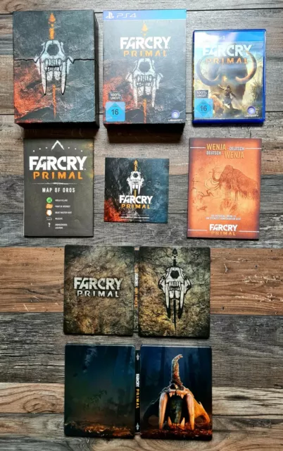 Far Cry Primal Limited Special Collectors Edition + Zweites Steelbook PS4