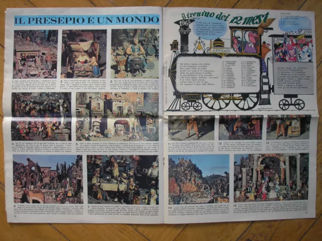 Corriere Dei Piccoli 52 1964 Con Albo Corrierino Natale Allegato !