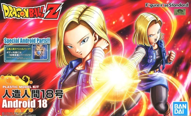 DRAGON BALL Z Android 18 & Special Parts Figure-Rise Standard Model Kit ...
