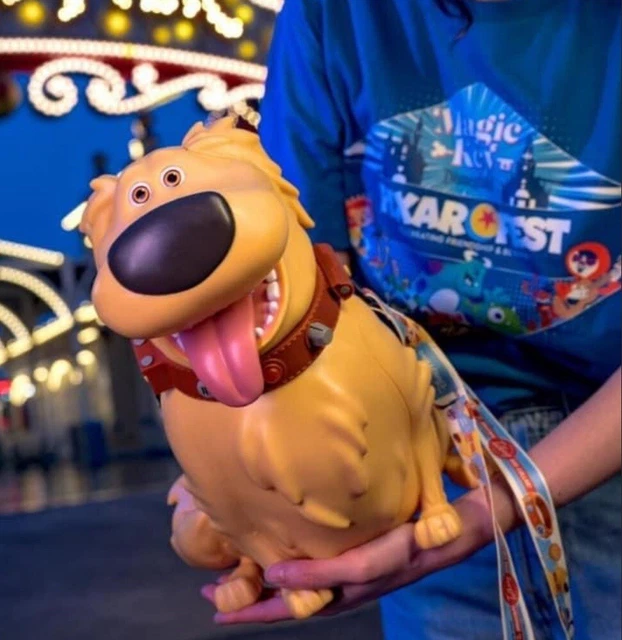 2024 DISNEYLAND DUG 🐕 "Up" Talking Popcorn Bucket Pixar Fest Exclusive 57.90 PicClick